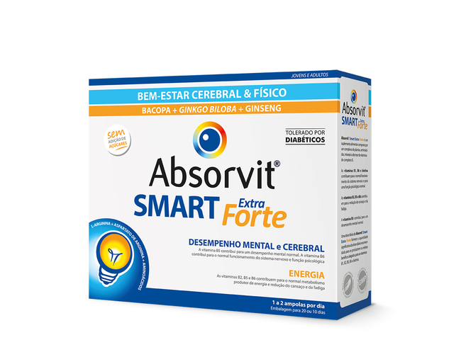 ABSORVIT SMART AMP EXTRA FORTE 10ML X20